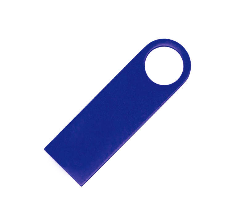 Флеш накопитель USB 2.0 Ring 32GB, металл, синий - фото 1 - id-p224806205