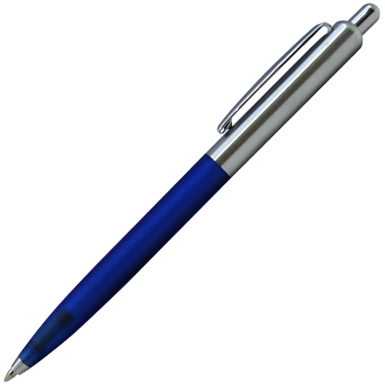 Ручка шариковая, пластиковая, синяя - фото 1 - id-p224805241