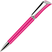 Ручка шариковая, пластиковая, розовая Galaxy