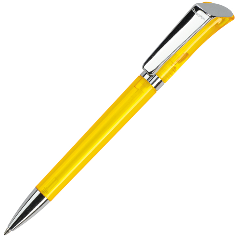 Ручка шариковая, пластиковая, желтая Galaxy - фото 1 - id-p224805287