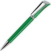 Ручка шариковая, пластиковая, зеленая Galaxy