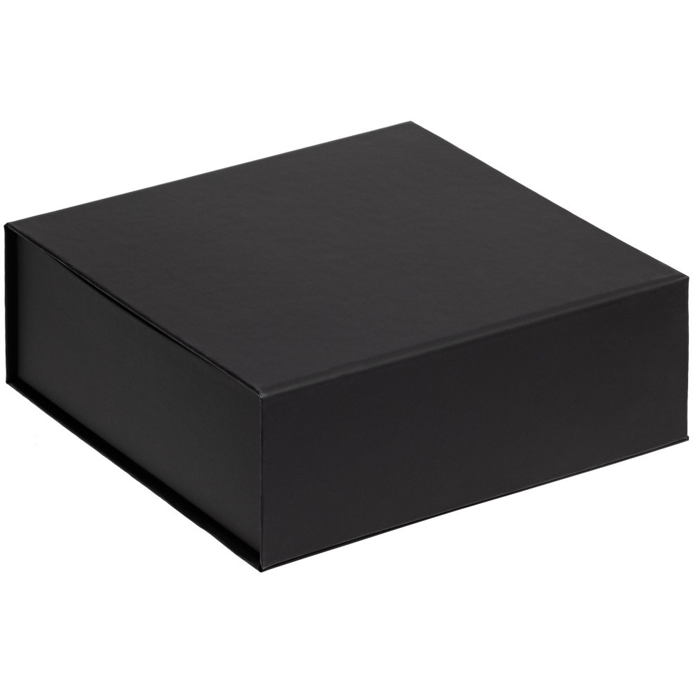 Подарочная коробка, размер 25*21*8,5 см, Solution Prestige с магнитным клапаном, черная, - фото 1 - id-p224806306