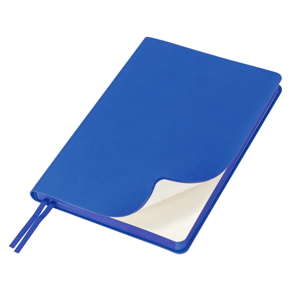 Ежедневник Flexy Soft Touch Latte А5, голубой, недатированный, в гибкой обложке - фото 1 - id-p224806316