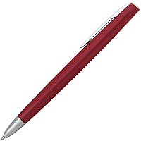 Ручка шариковая, пластиковая, красная/серебристая