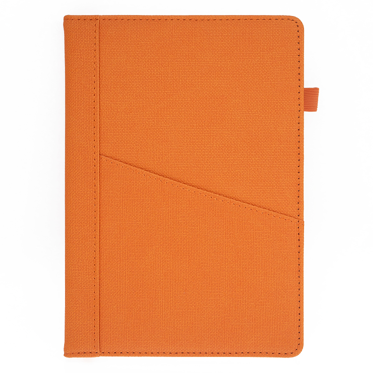 Ежедневник Smart Geneva Ostende А5, оранжевый, недатированный, в твердой обложке с поролоном - фото 1 - id-p224806497