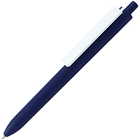 Ручка шариковая, пластиковая, синяя/белая El Primero Color