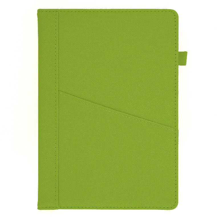 Ежедневник Smart Geneva Ostende А5, светло-зеленый, недатированный, в твердой обложке с поролоном - фото 1 - id-p224806502