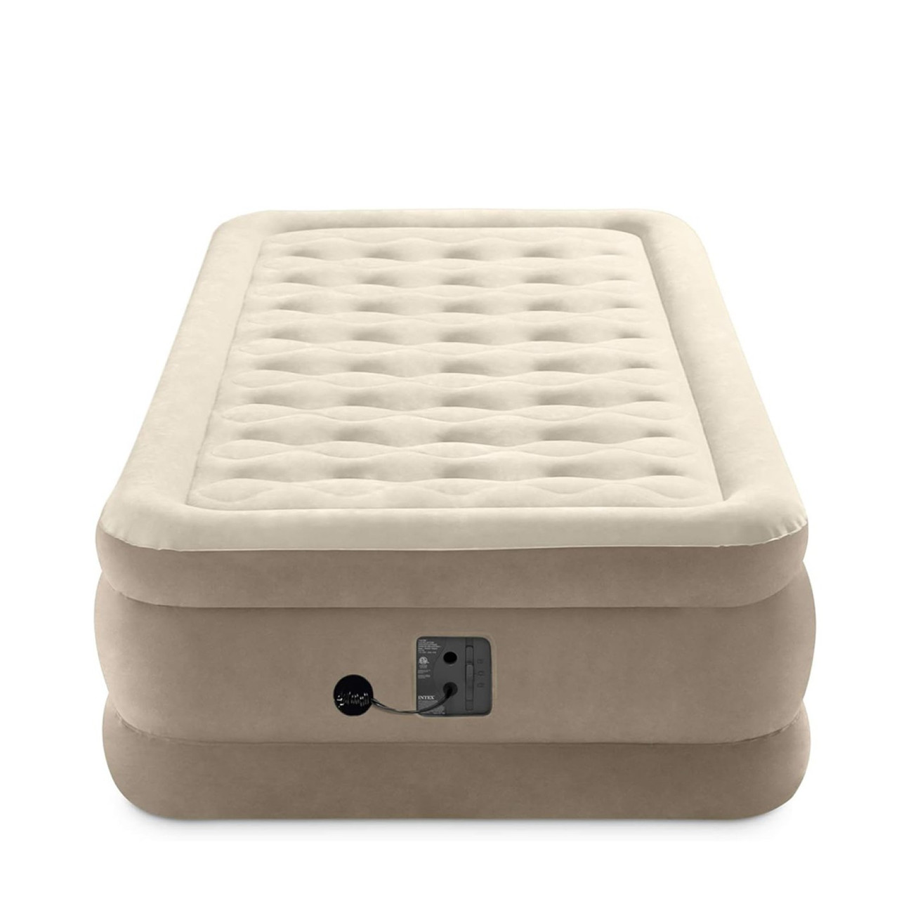 Кровать надувная со встроенным электронасосом Intex Ultra Plush Dura-Beam Deluxe, 64426 (191*99*46 см) - фото 2 - id-p224804584
