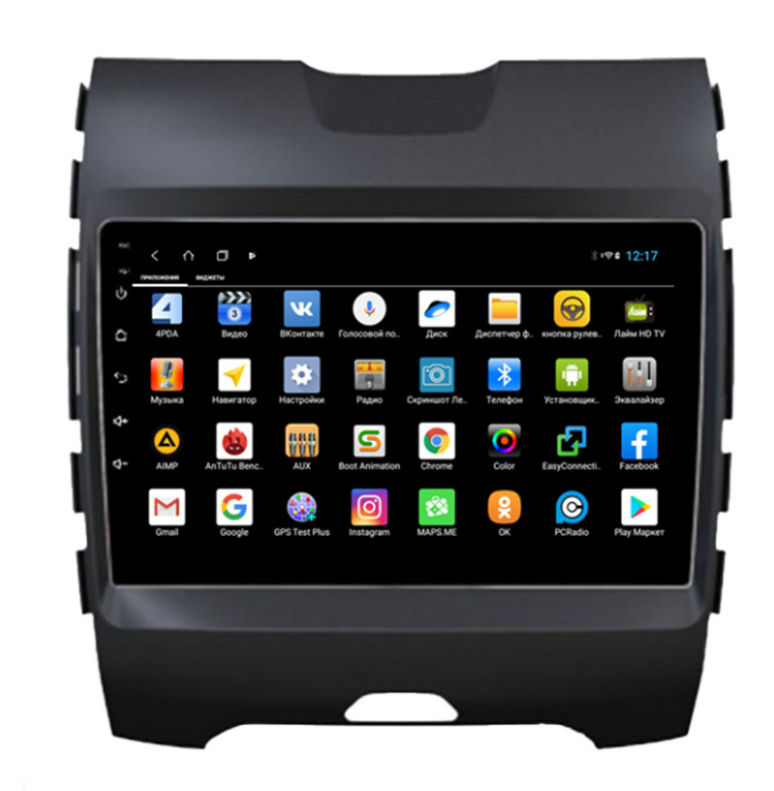 Штатная магнитола Parafar для Ford Edge на Android 13 +4G модем 4/64gb+4g
