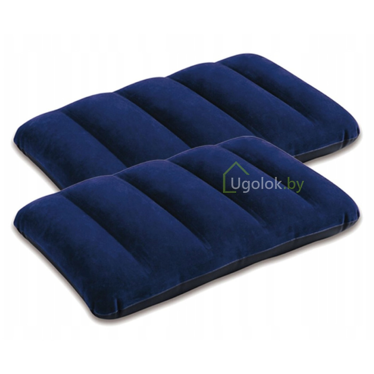 Матрас надувной с насосом и 2 подушками Intex Dura-Beam Standartd Fiber-Tech, 64765 (203*152*25 см) - фото 3 - id-p224804604