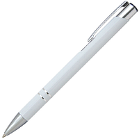 Ручка шариковая Legend, металлическая, белая