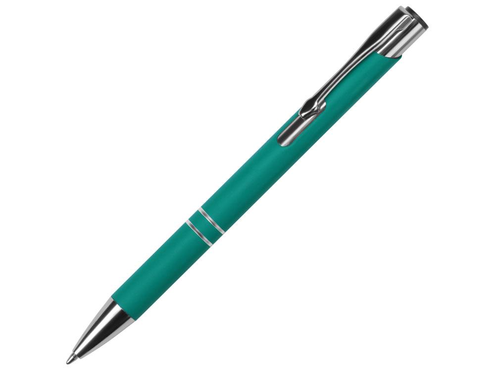 Ручка шариковая Legend Soft Touch, бирюзовая - фото 1 - id-p224806586