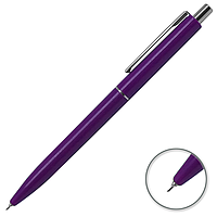 Ручка шариковая, пластиковая, фиолетовая/серебристая, Best Point