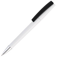 Ручка шариковая, пластиковая, белая/черная Zorro