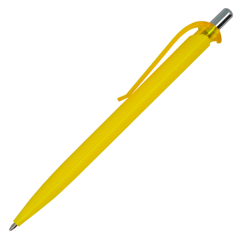 Ручка шариковая, пластиковая, желтая, Efes - фото 1 - id-p224805672