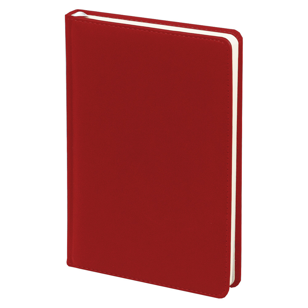 Ежедневник Classic Soft А5, красный, недатированный, в твердой обложке - фото 1 - id-p224805733