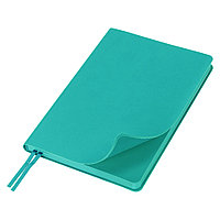 Ежедневник Flexy Latte Color А5, бирюзовый, недатированный, в гибкой обложке