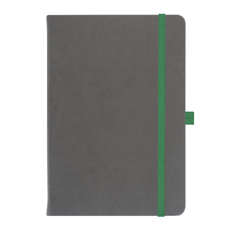 Ежедневник Alfa Note Fantasy А5, серый/зеленый, недатированный, в твердой обложке - фото 1 - id-p224805819