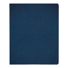 Еженедельник датированный Urban Agenda Cambric A4, синий, в полугибкой обложке