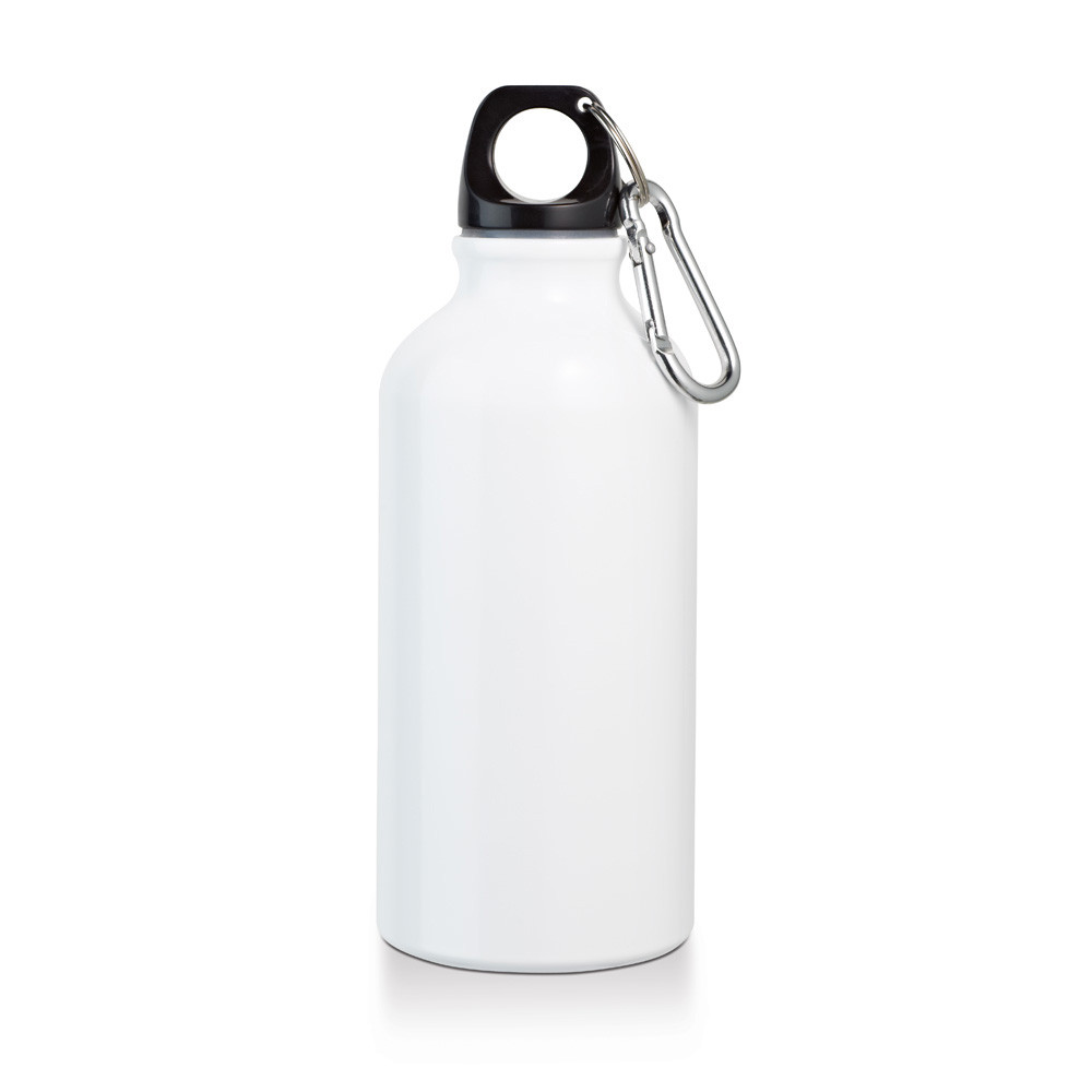 Бутылка для спорта, 400 мл., алюминий, белый - фото 1 - id-p224805871
