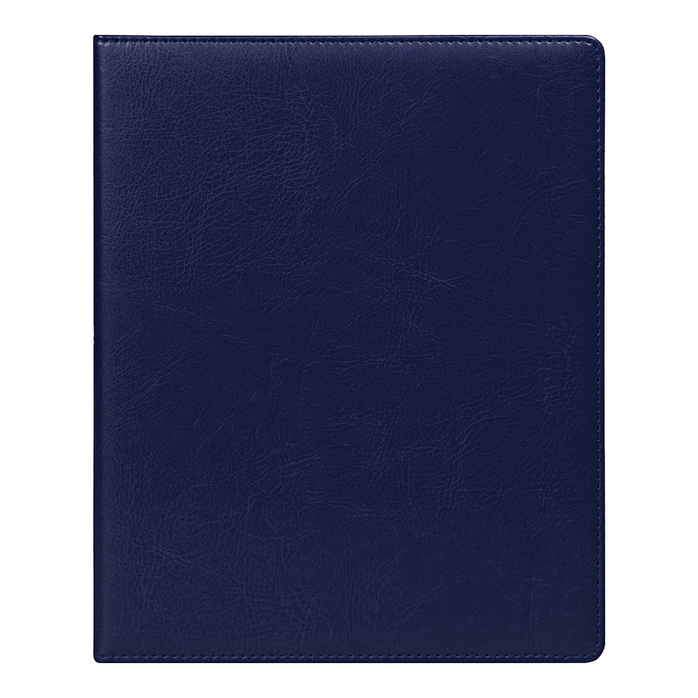 Еженедельник Classic Buffalo A4, темно-синий, недатированный, в твердой обложке