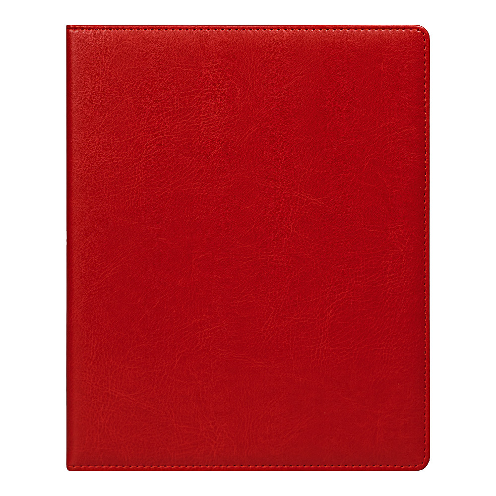 Еженедельник Classic Buffalo A4, красный, недатированный, в твердой обложке