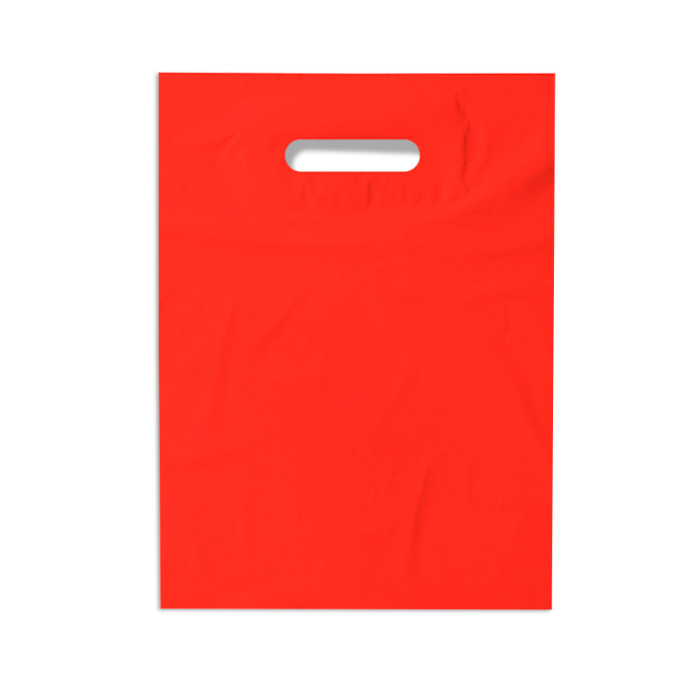 Пакет ПВД 30*40+3, 80 мкм, красный, pantone Black - фото 1 - id-p224805980