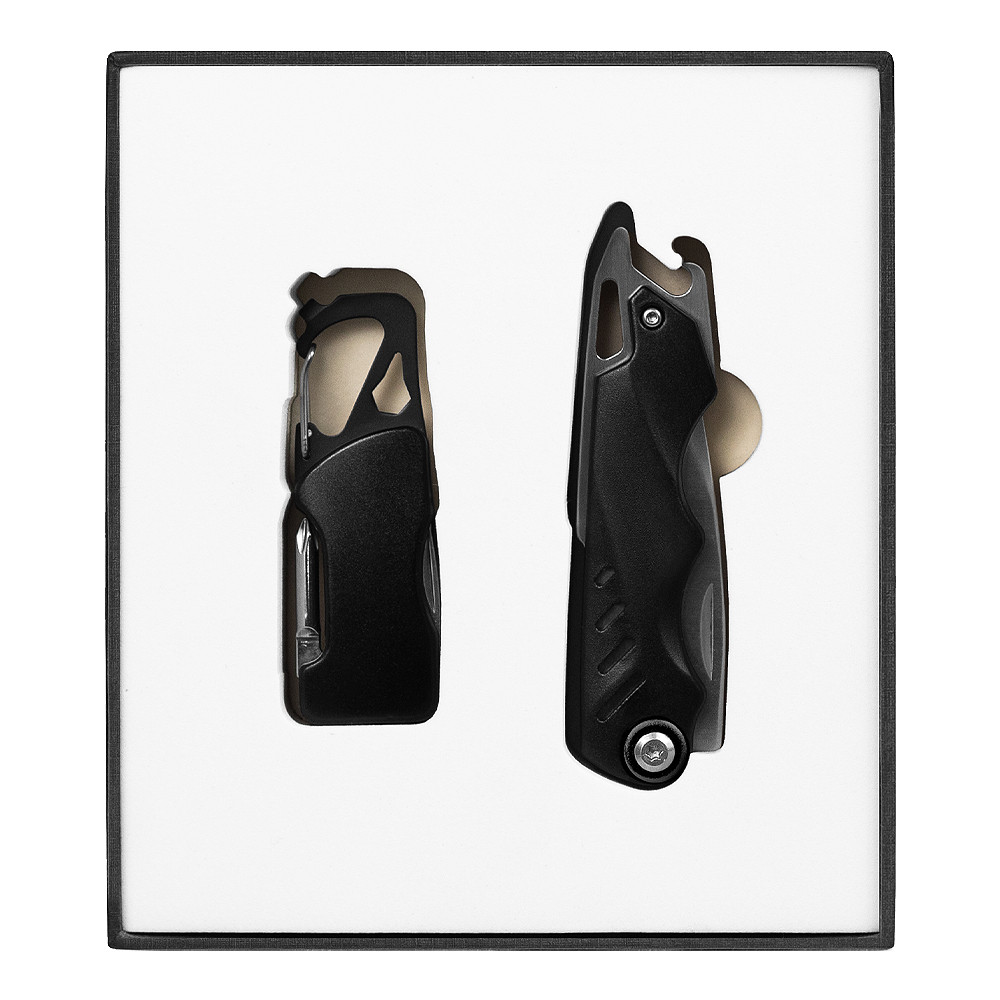 Набор подарочный Solution Superior Duo (брелок-карабин Tools Module, нож складной Tools Impression) - фото 1 - id-p224807021