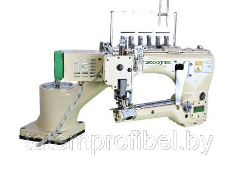 Плоскошовная промышленная швейная машина Zoje ZJ740TE-460-E-02-N (комплект) - фото 1 - id-p224810073