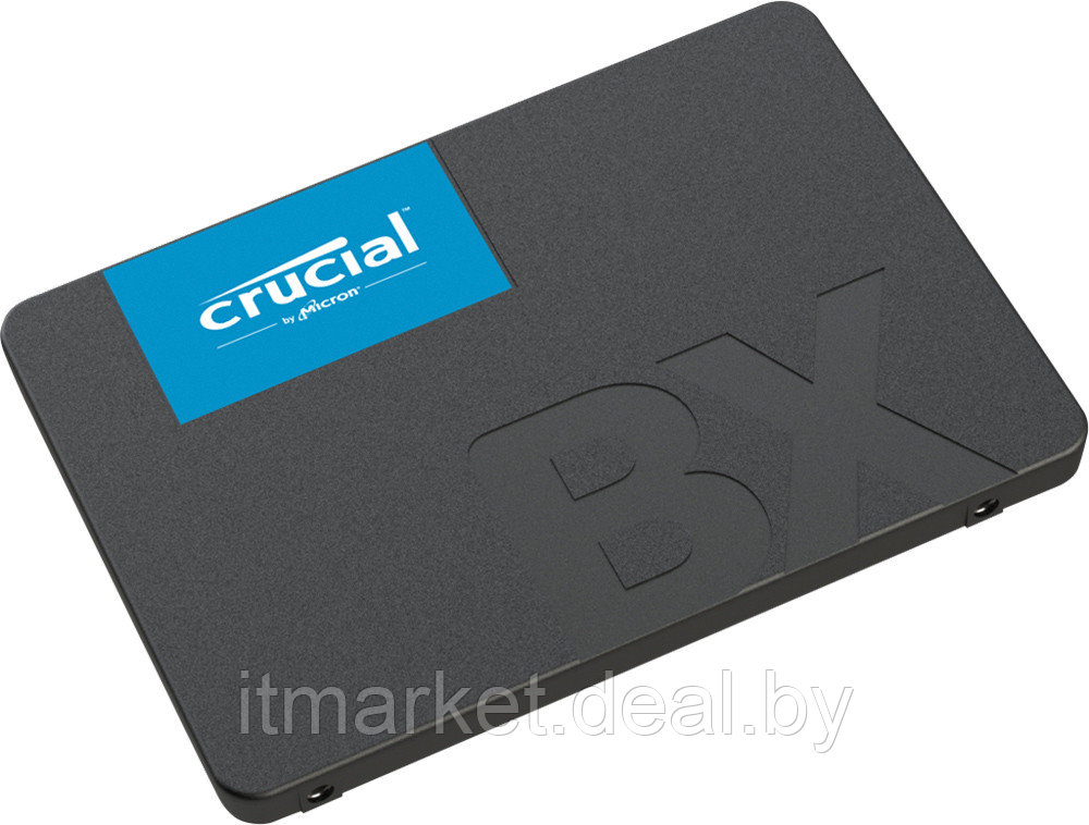 Жесткий диск SSD 2TB BX500 Crucial CT2000BX500SSD1 2.5", SATA 3.0, Silicon Motion SM2258XT, 3D TLC NAND - фото 3 - id-p224810434