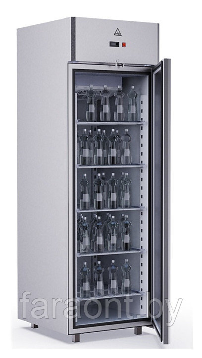 Шкаф холодильный с глухой дверью АРКТО V0.5-S(P) (R290) КРАШ. 101000081 -5...+5 - фото 3 - id-p224811949