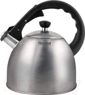 Чайник со свистком Rondell Perfect RDS-494 Steel - фото 2 - id-p224809973