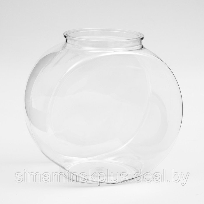 Аквариум круглый пластиковый, 4,8 литра - фото 1 - id-p224812915