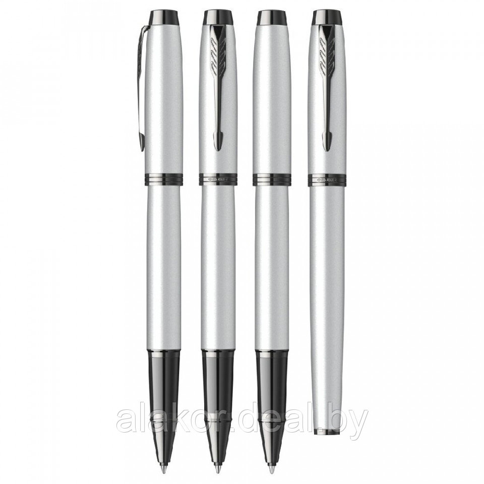 Ручка-роллер Parker "IM Achromatic T317 Matt", 0.5, цвет матовый черный - фото 4 - id-p224813580