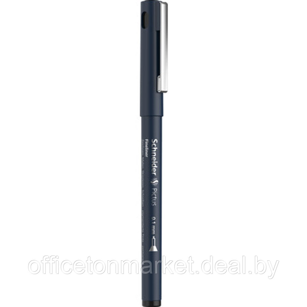 Ручка капиллярная "Schneider Fineliner Pictus", 0.1 мм, черный - фото 2 - id-p224782337