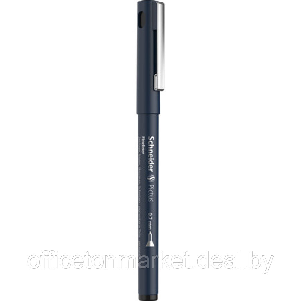 Ручка капиллярная "Schneider Fineliner Pictus", 0.7 мм, черный - фото 2 - id-p224782341