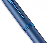 Ручка-роллер "IM Monochrome T328 PVD", 0.5, цвет синий, стержень черный, фото 4