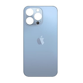 Задняя крышка для Apple iPhone 13 Pro (широкое отверстие под камеру), синяя