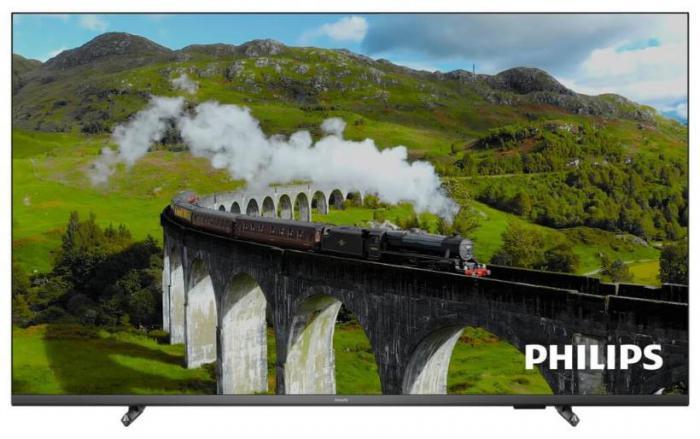 Телевизор 43 дюйма PHILIPS 43PUS7608/60 SMART TV 4K Ultra HD безрамочный - фото 1 - id-p223215025