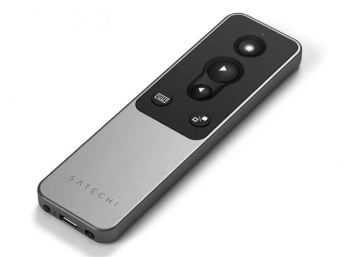 Презентер Satechi R1 Bluetooth Presentation Remote Space Gray ST-BTPR1M - фото 1 - id-p224554104