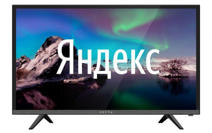 Маленький телевизор на кухню VEKTA LD-24SR4715BS Smart TV смарт тв - фото 1 - id-p224554178