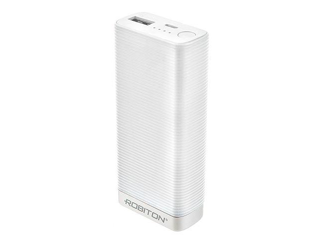Внешний аккумулятор Robiton Power Bank Li5.2-W 5200mAh пауэрбанк для телефона