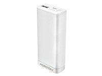 Внешний аккумулятор Robiton Power Bank Li5.2-W 5200mAh пауэрбанк для телефона