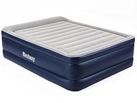 Надувная двуспальная кровать с электронасосом BestWay Tritech Airbed 67690 матрас со встроенным насосом