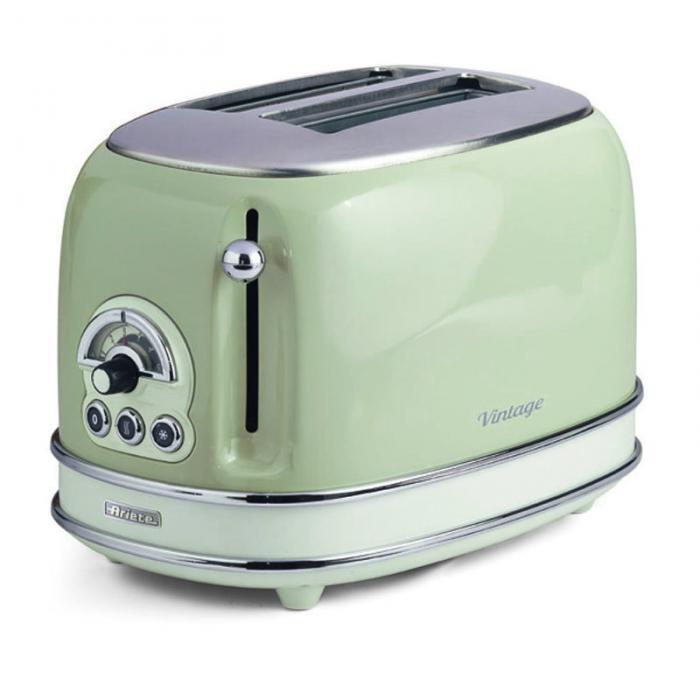 Тостер Ariete Vintage 155/14 Green - фото 1 - id-p224763374