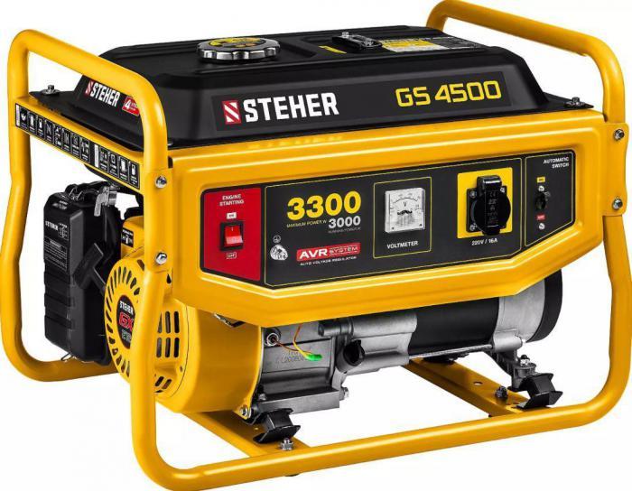 STEHER GS-4500 Бензиновый генератор - фото 1 - id-p224763399