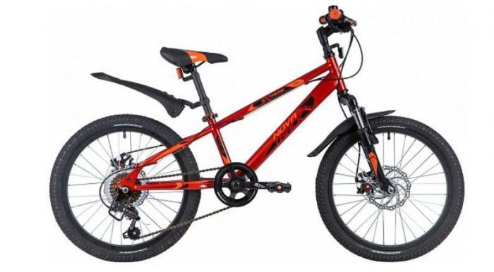 Горный велосипед для подростка NOVATRACK 20SH6D.EXTREME.RD21 подростковый скоростной - фото 1 - id-p224763456