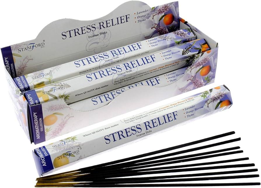 Благовония Снятие Стресса HEM Stress Relief, 20шт – снимает напряжение