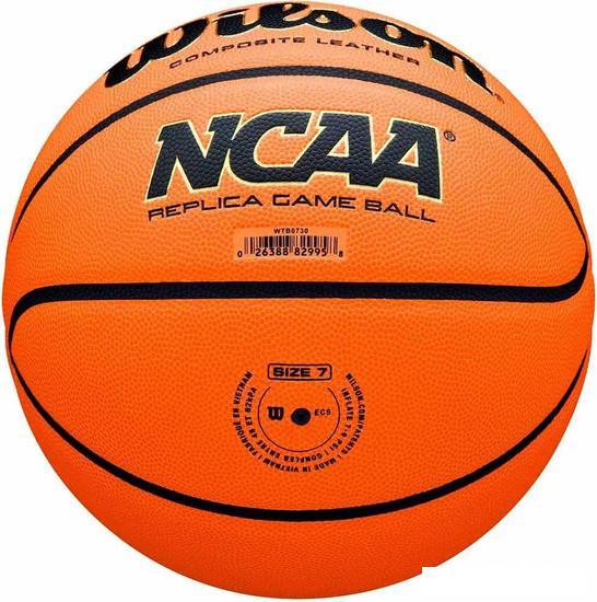 Баскетбольный мяч Wilson NCAA Evo NXT Game Ball WZ2007701XB7 (7 размер) - фото 4 - id-p220985050