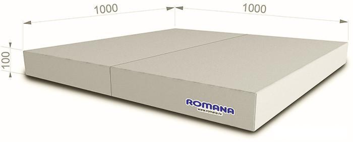 Cпортивный мат Romana 5.013.10 (серый) - фото 4 - id-p221591607
